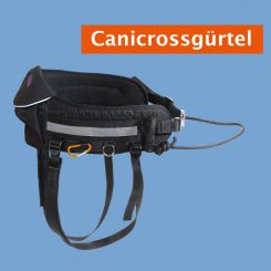 Zero Canicrossgürtel mit aufgesetzter Tasche u.Beinschlaufen L