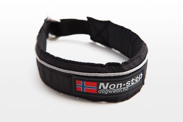 Half Choke Collar schwarz - Restposten 