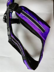 Führ- und Zuggeschirr Safety lila- Restposten !! 