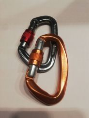 Bergsteigerkarabiner Alu 25kN