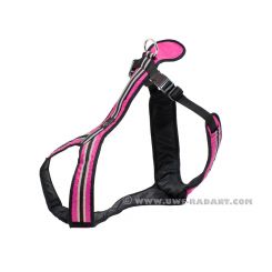 Führ- und Zuggeschirr Safety pink- Restposten S